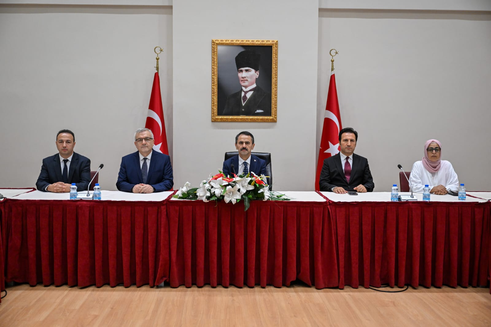 Vali Aktaş İl Sağlık Müdürlüğünü Ziyaret Etti