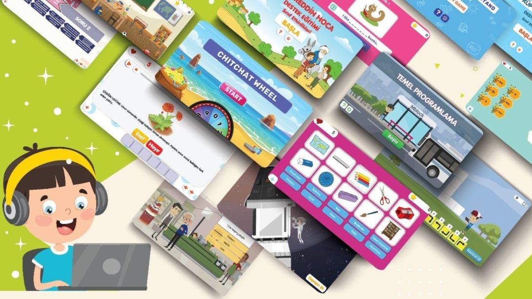 BİLSEM Öğretmenlerince  üretilen 873 adet etkileşimli e-içerik, EBA'da yayında