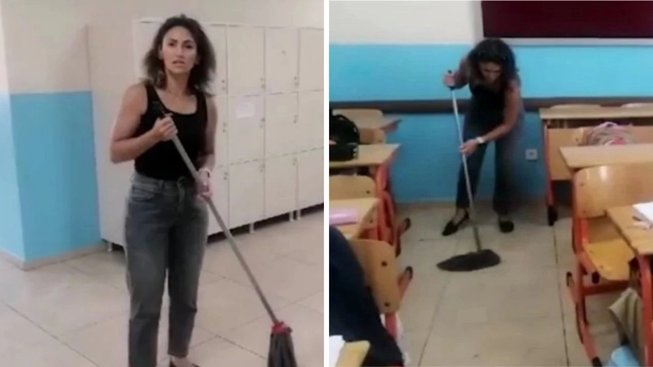 Okul Müdürü Tuvalet Yıkadı Velilerin Payına Temizlik Bezi Düştü