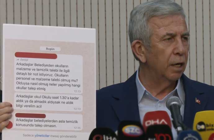 MEB'den Mansur YAVAŞ'a "Siyasi Şov" Suçlaması