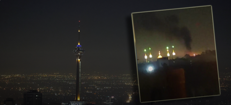 İsrail savaş uçakları İran'a Saldırdı Tahran'ı bombaladı