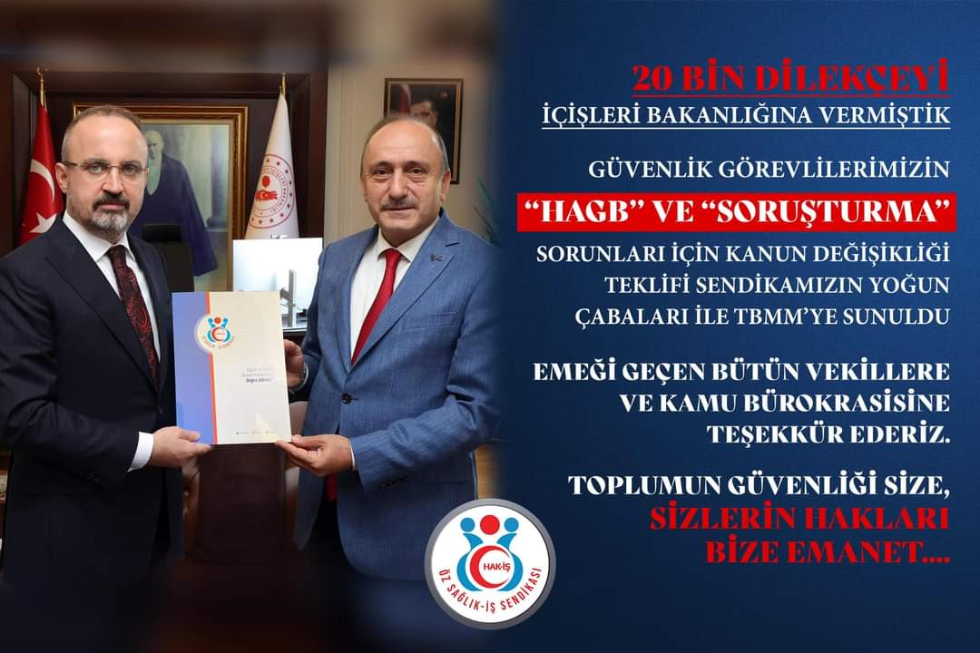 Kamuda çalışan Güvenlik Görevlileri için TBMM'ye kanun teklifi sunuldu