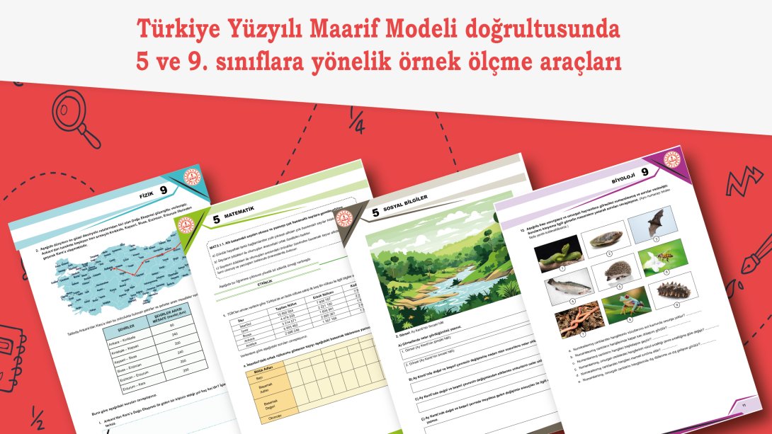 MEB Yeni Müfredata Uygun Örnek Ölçme Araçlarını Yayımladı