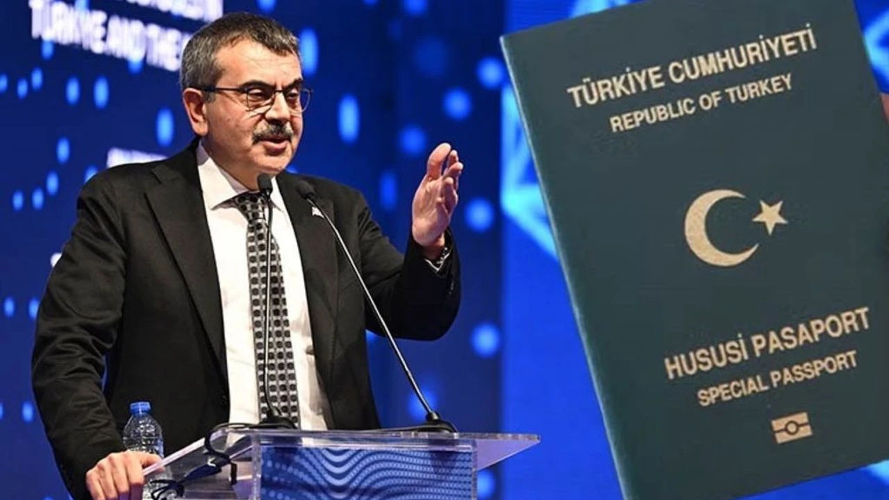 Bakan Tekin'den Özel Okul Öğretmenlerine Yeşil Pasaport Müjdesi