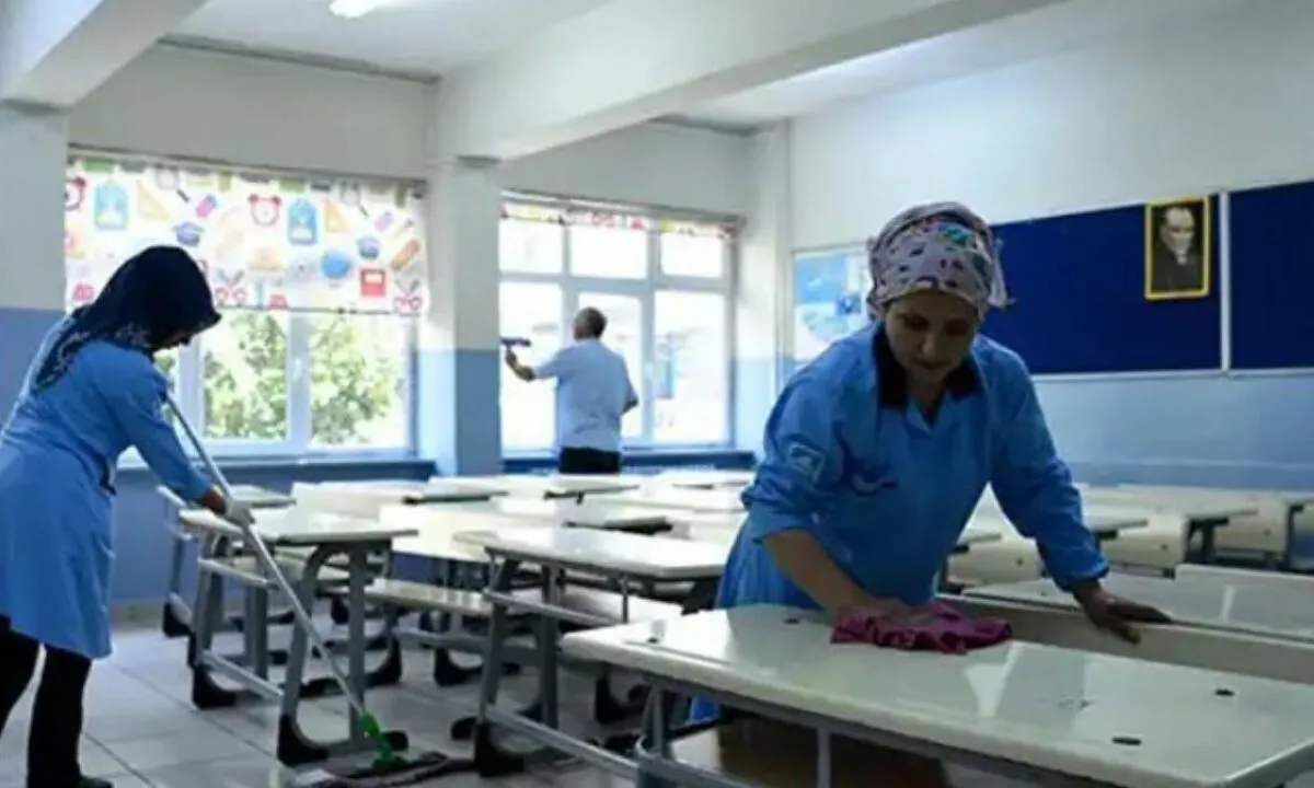 Mart Ayında Okullarda Temizlik Görevlisi Sorunu Tekrar Başlayacak