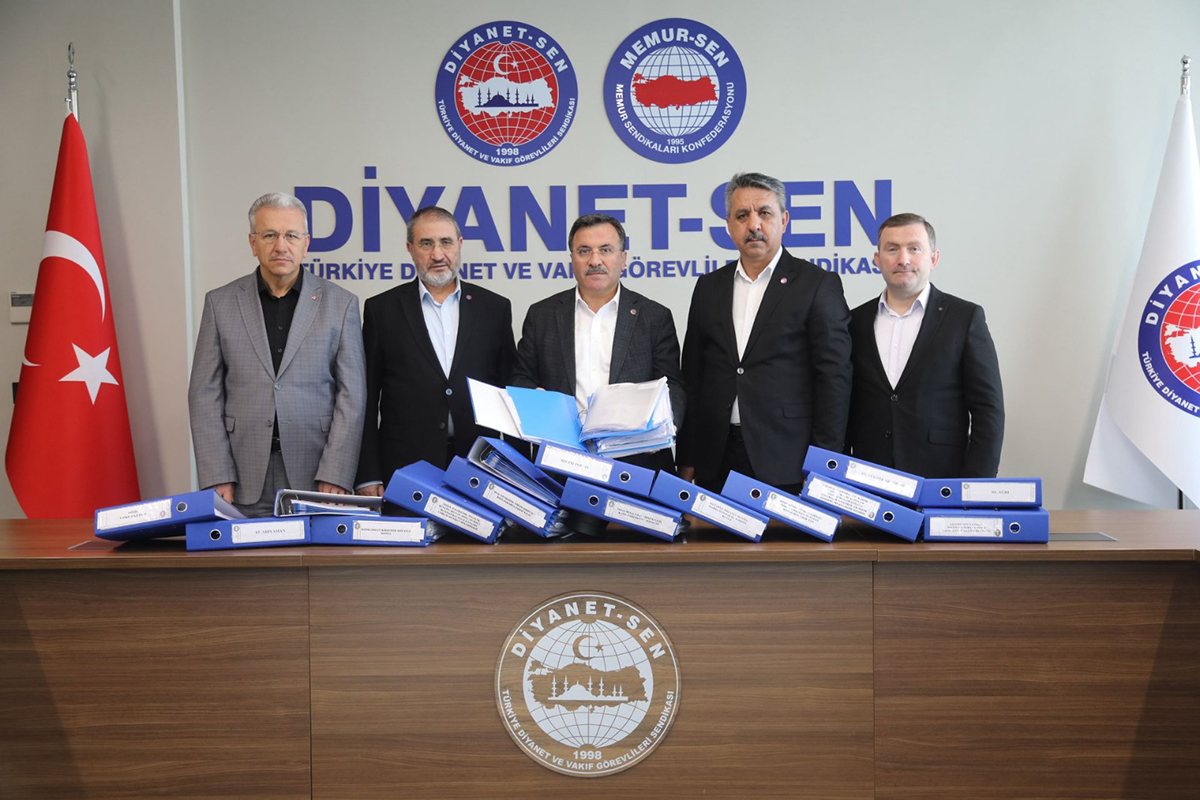 Diyanet Sen 65 Bin 238 İmza ile Kampanya Başlattı