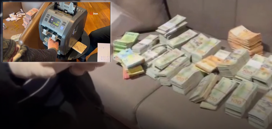 Türkiye’yi sarsan İBB’de rüşvet ve yolsuzluk soruşturmasında milyon dolarlar ele geçirildi