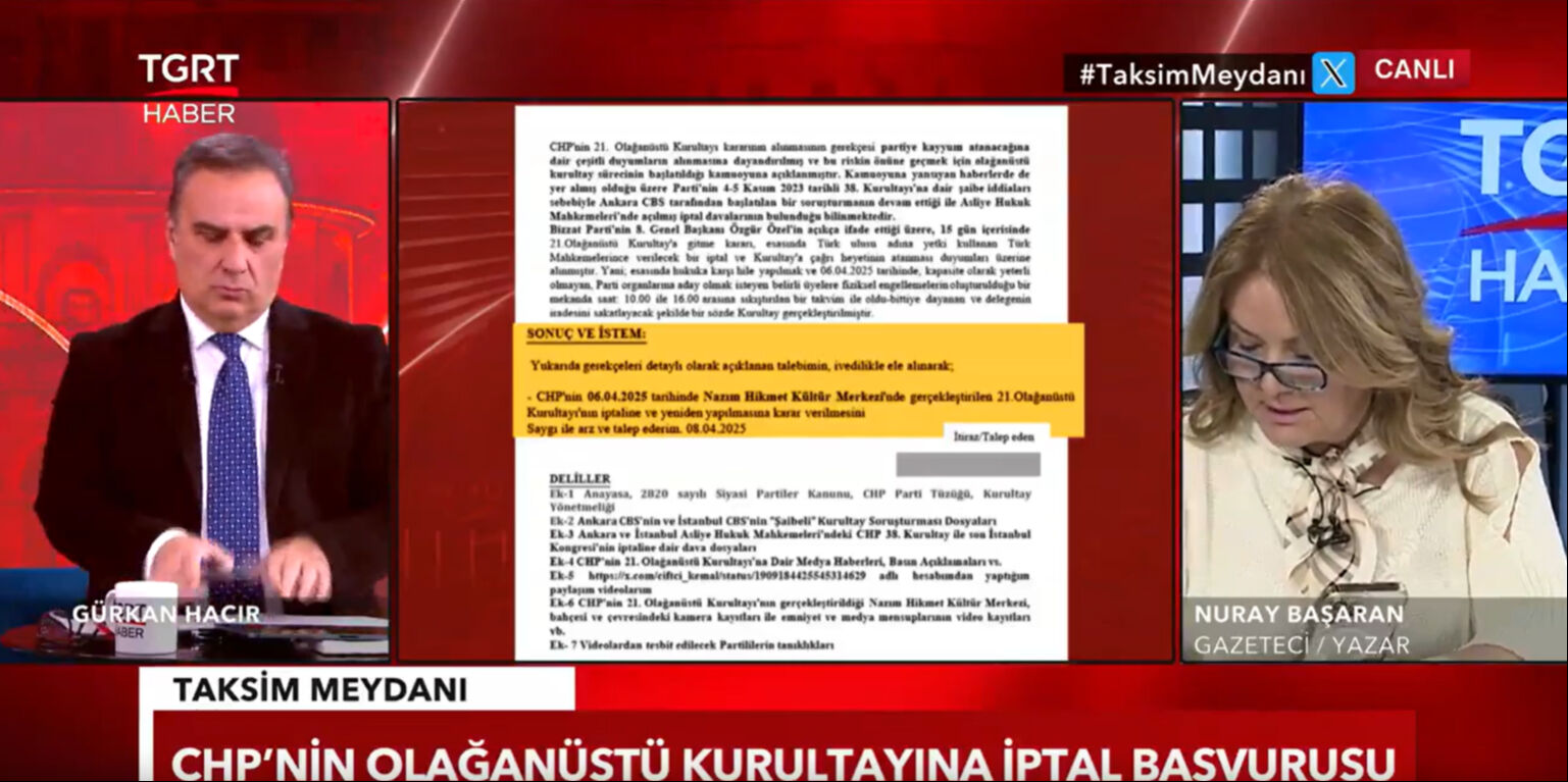 CHP Olağanüstü Kurultayı'nın iptali için YSK'ya başvuru yapıldı