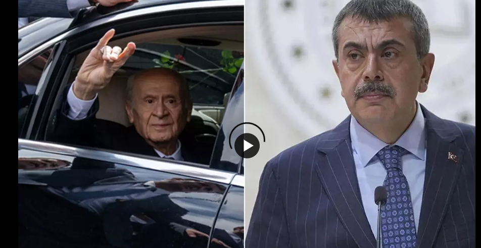 Devlet Bahçeli'den Yusuf Tekin'e Destek: Milli Eğitim Bakanımız yalnız değildir