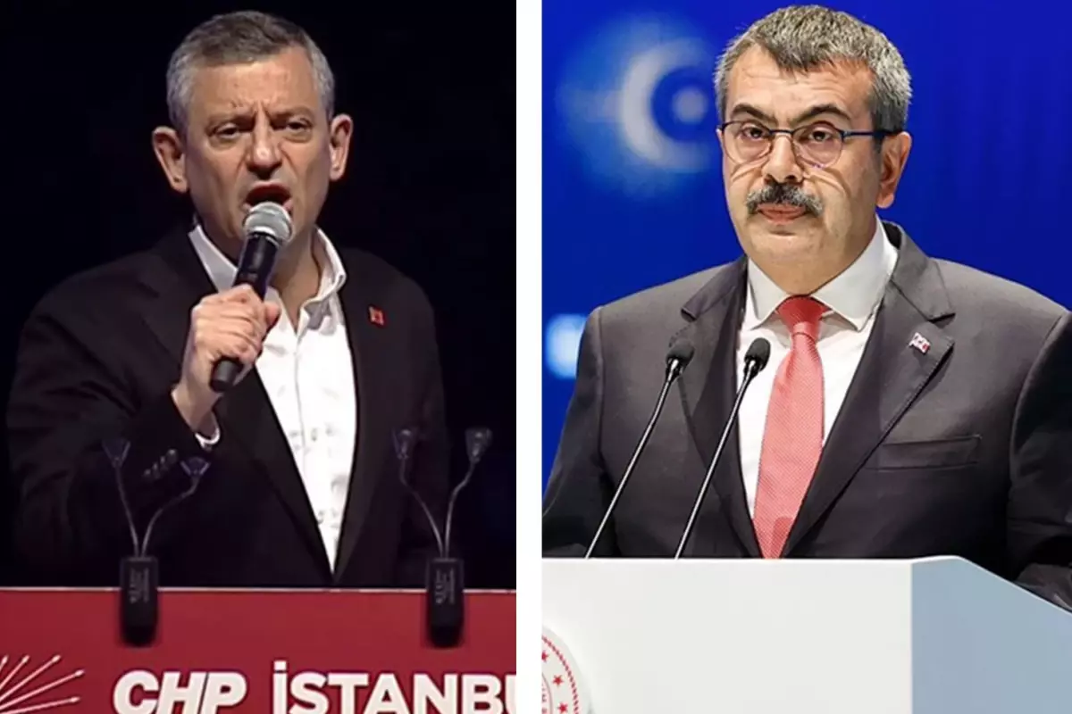 Özgür Özel'den Milli Eğitim Bakanı'na Hakaret!