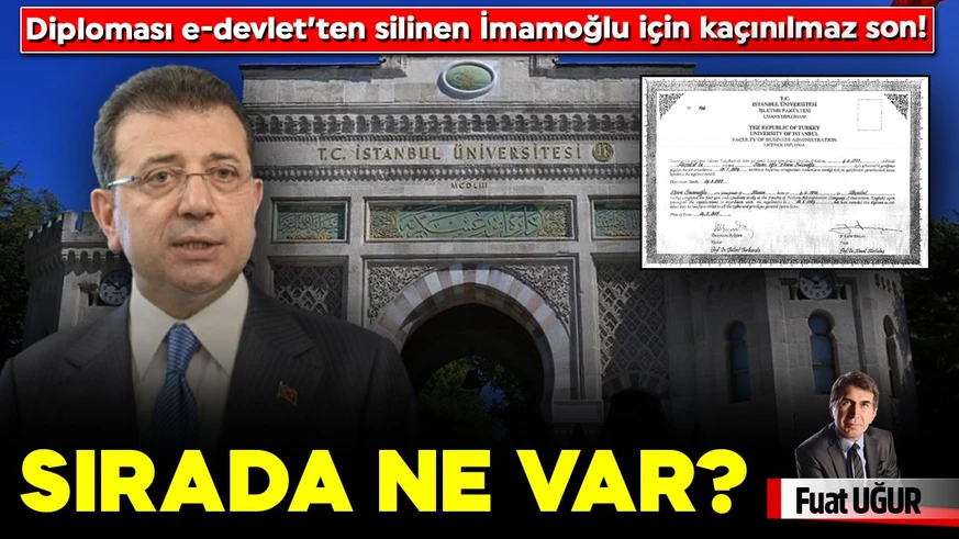 Diploması e-devlet’ten silinen İmamoğlu için kaçınılmaz son! Sırada ne var?
