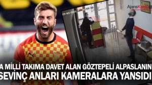 Göztepe stoperi Alpaslan Öztürk A Milli Takım'a davet aldığı andaki sevinci izleyenleri duygulandırdı