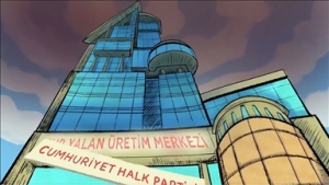 AK Parti'den CHP için 'yalan üretim merkezi' animasyonu