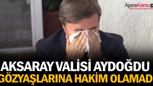 Aksaray Valisi Küskün Aileleri Barıştırdı Gözyaşlarına Hakim Olamadı