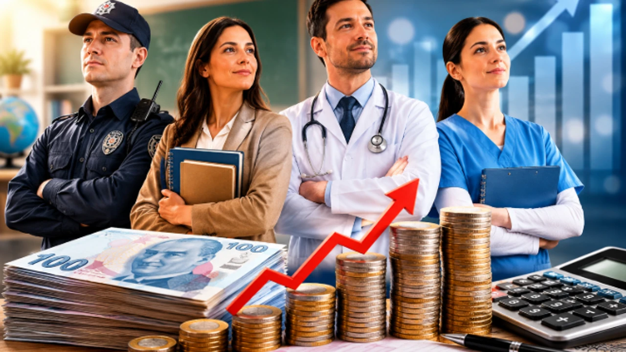 Zamlı Polis, Öğretmen, Doktor, Hemşire Maaşları Belli Oldu
