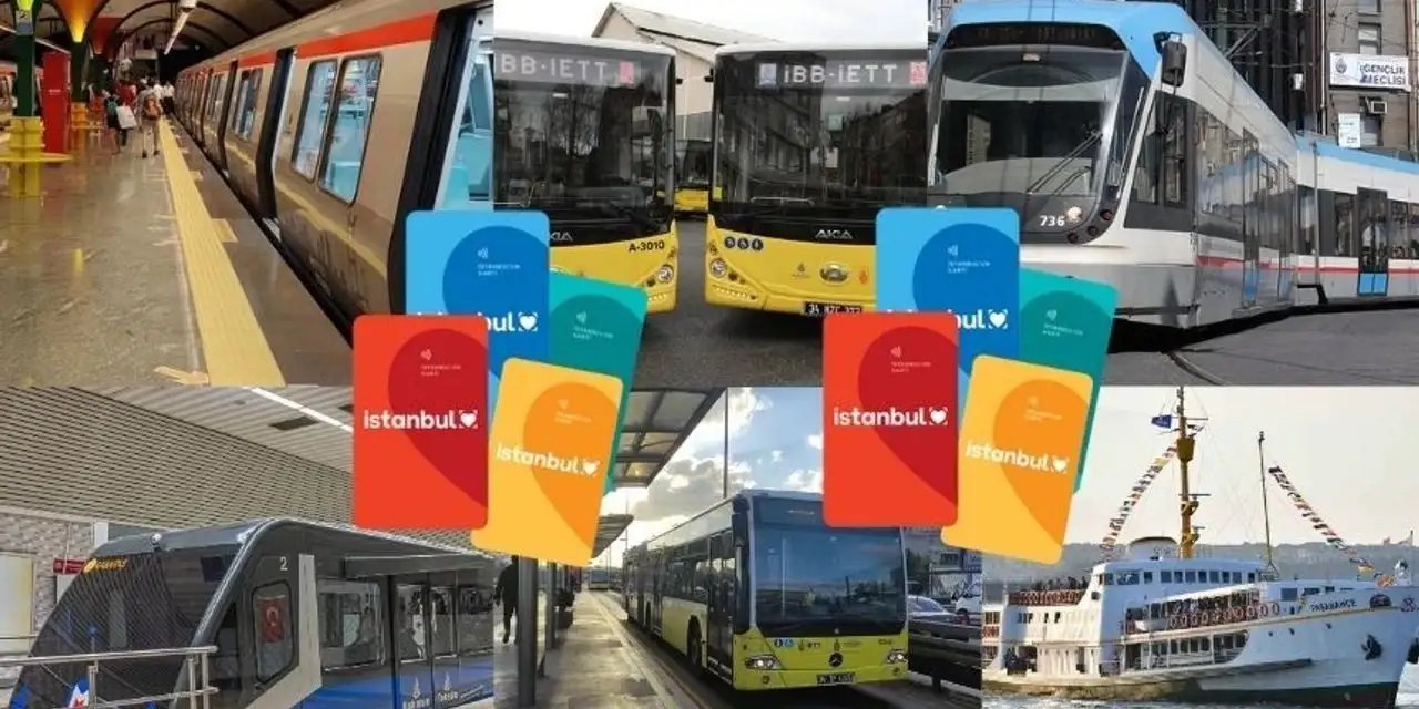 İstanbul'da Toplu Taşımaya Zam Geldi, İşte Yeni Ücretler