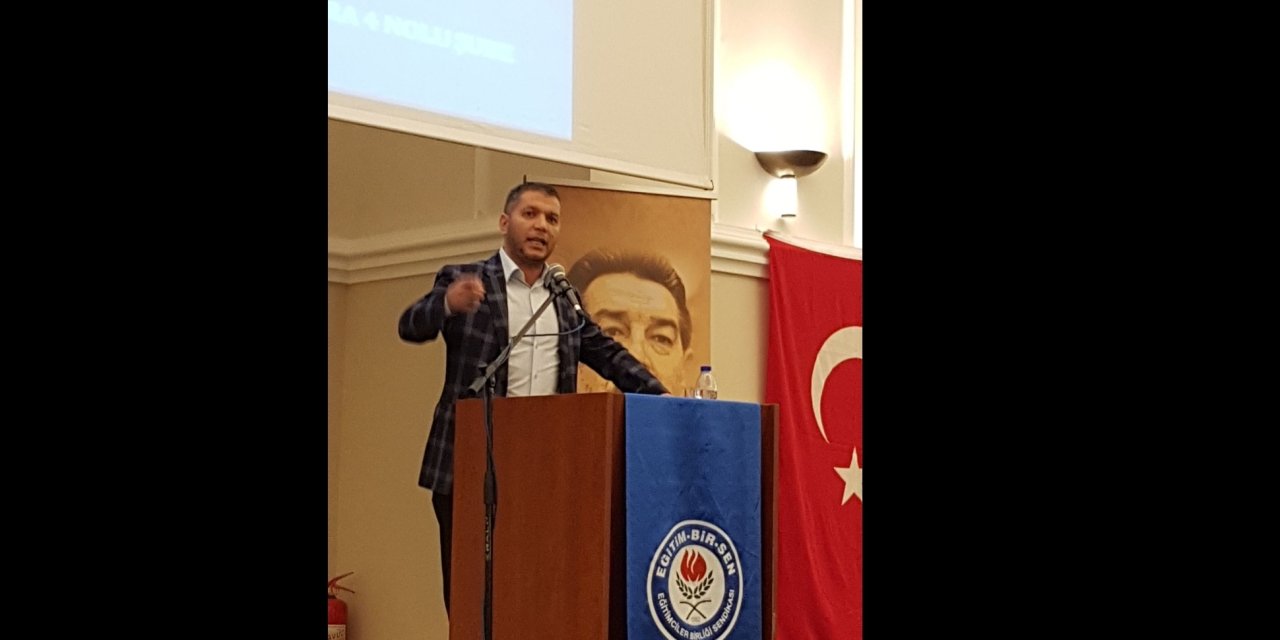Eğitim Bir Sen Ankara 4 Nolu Şube Başkanı Tekin Korku'dan Norm Fazlası Resen Atamalar İçin Basın Açıklaması