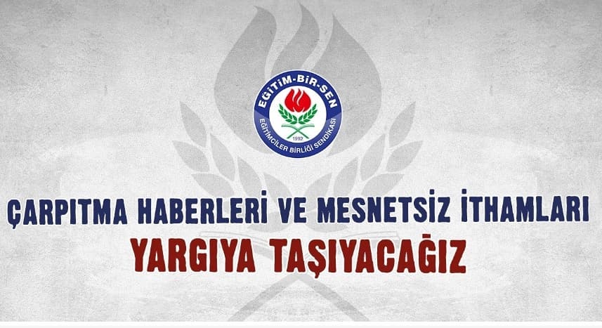 Eğitim Bir Sen'den Türk Eğitim Sen'in İddialarıyla İlgili Açıklama