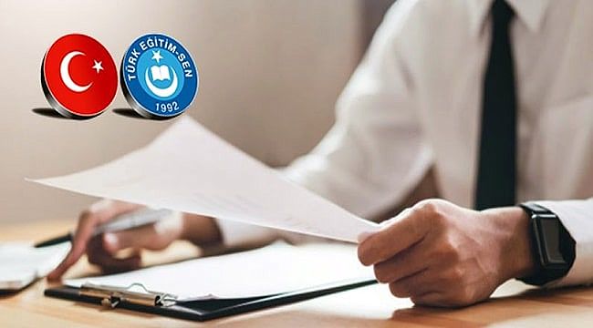 Türk Eğitim-Sen'den MEB'e 'Öz Değerlendirme' Konulu Başvuru