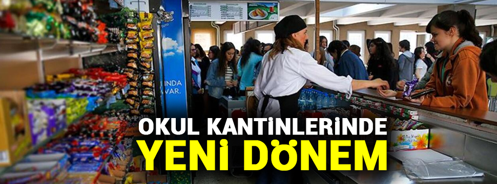 Okul kantinlerinde kartla ödeme dönemi