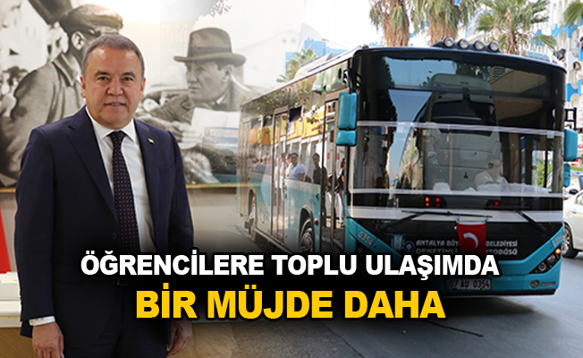 ÖĞRENCİYE TOPLU ULAŞIM İNDİRİMİ