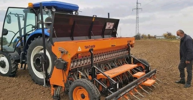 Milli buğday ve arpa tohumu emimi yapıldı