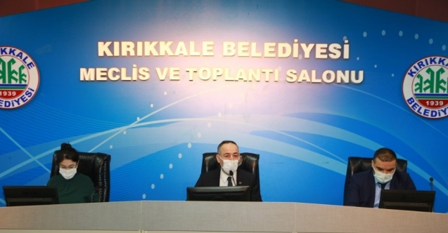 Kırıkkale Belediyesi 2021 yılının ilk meclis toplantısı gerçekleştirdi