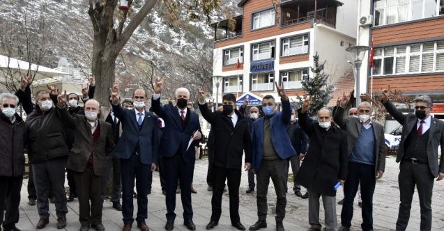 MHP Gümüşhane Teşkilatı’ndan polise destek