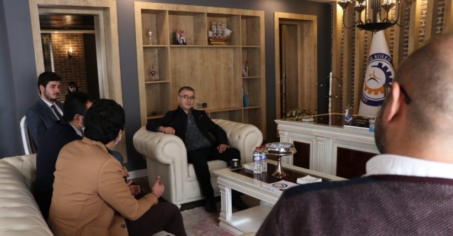 STSO Başkanı Bucak, Aksaray Teknokent Kolejinde