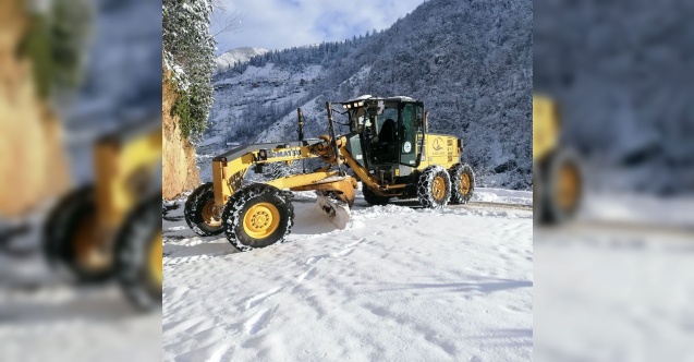 Rize’de 81 köy yolu ulaşıma kapandı