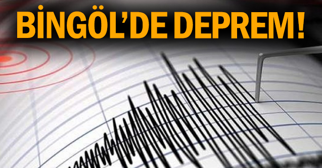 Bingöl’de 3.7 büyüklüğünde deprem
