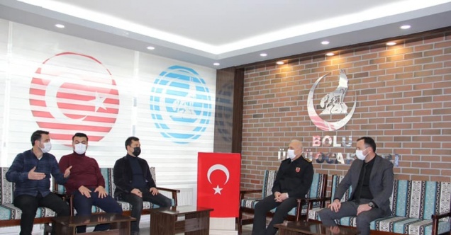 Bolu Jandarma Alay Komutanı Albay Ersever’den Ülkü Ocakları ziyareti açıklaması