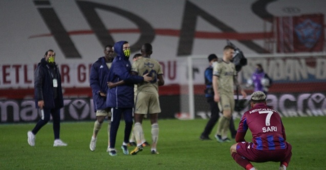 Süper Lig: Trabzonspor: 0- Fenerbahçe: 1 (Maç sonucu)