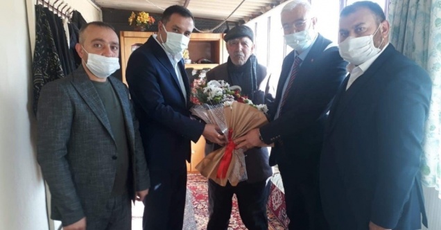 Karaman’da AK Parti ve MHP İl Başkanından şehit ailesine ziyaret