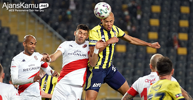 Süper Lig: Fenerbahçe: 1 - FTA Antalyaspor: 1 (Maç sonucu)