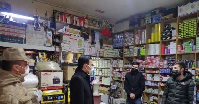 Beytüşşebap’ta korona virüs denetimi