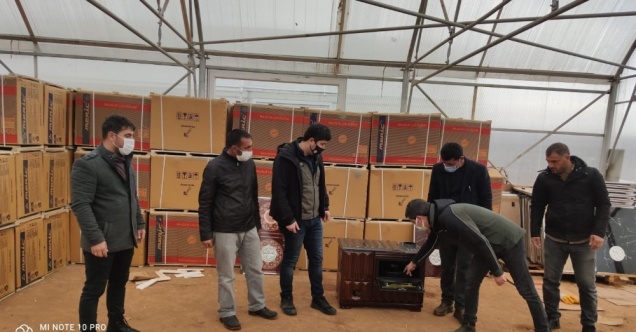 Bingöl’de 93 köyde hibeli soba dağıtıldı