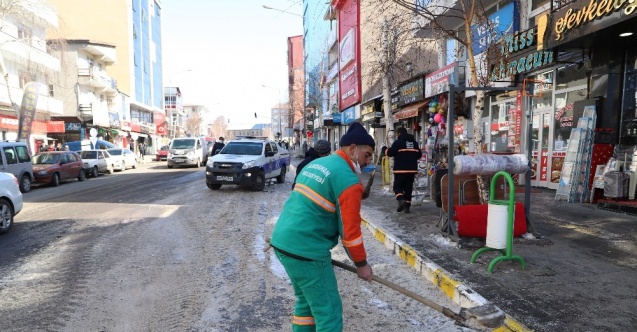 Ardahan’da temizlik çalışmaları devam ediyor