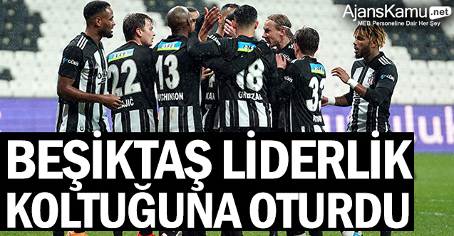 Süper Lig: Beşiktaş: 2 - Gaziantep FK: 1 (Maç sonucu)