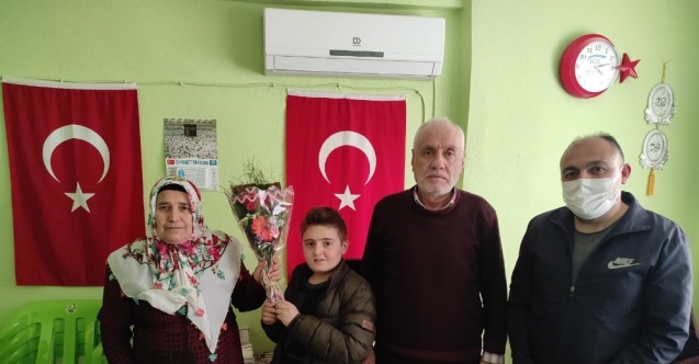 Şehit anneleri ve eşlerinin 8 Mart kadınlar günü kutlandı