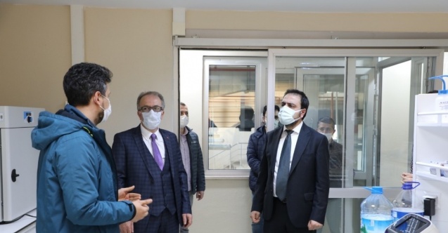 TÜSEB Başkanı Akdoğan, Rektör Uzun’u ziyaret etti