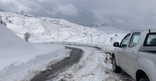 Tunceli’de kar nedeniyle kapanan 20 köy yolundan 17’si açıldı