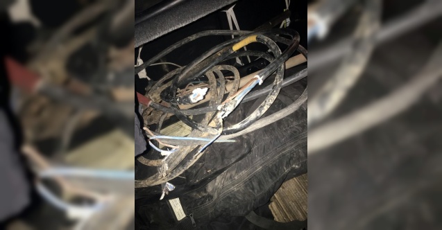 Güneydoğu’da son 1 yılda 500 bin liralık elektrik kablosu çalındı