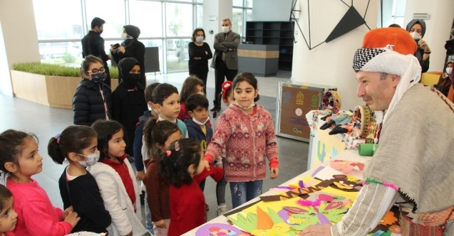 Minik öğrencilere geleneksel ören bebek sanatını tanıtıldı