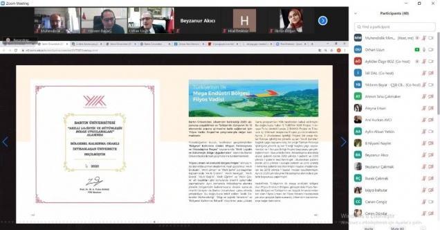 Bartın Üniversitesi’ndeki söyleşide ‘Akıllı Şehirler ve Ulusal Stratejiler’ ele alındı
