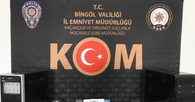 Bingöl’de kaçakçılıkla mücadele,  86 adet telefon ele geçirildi