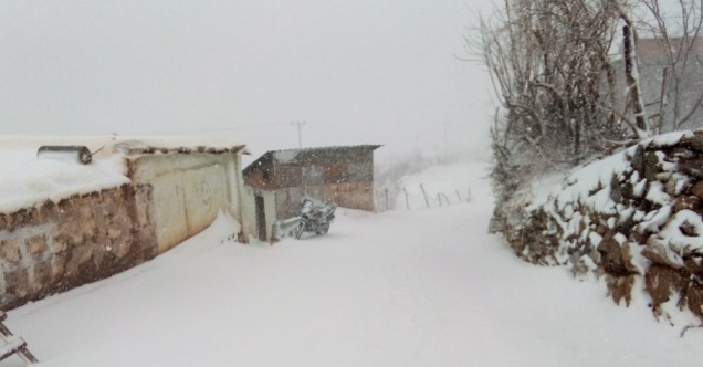 Batman’da kar yağışı nedeniyle kapanan köy yolları ulaşıma açılıyor