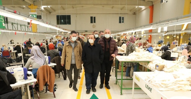 Suluova OSB’de korona denetimi