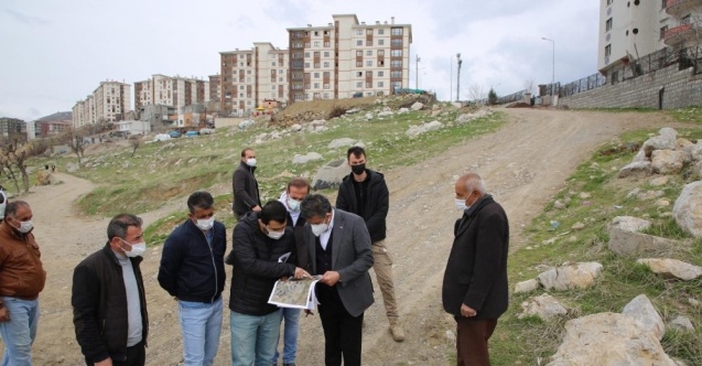 Şırnak Belediye Başkanı Yarka, devam eden çalışmaları inceledi