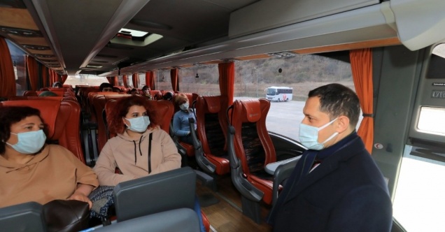 Vali Masatlı’dan yolcu otobüsü ve minibüslerde koronavirüs denetimi